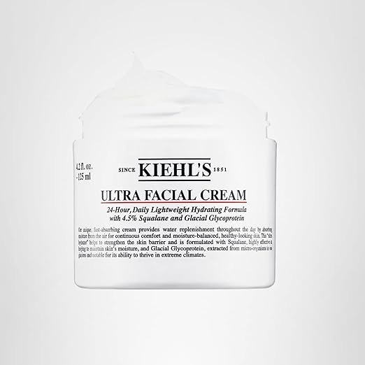 Kiehl's Ultra Facial Cream, with 4.5% Squalane to Strengthen Skin's Moisture