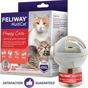 FELIWAY MultiCat 30 Day Cat Calming Plug In Pheromone