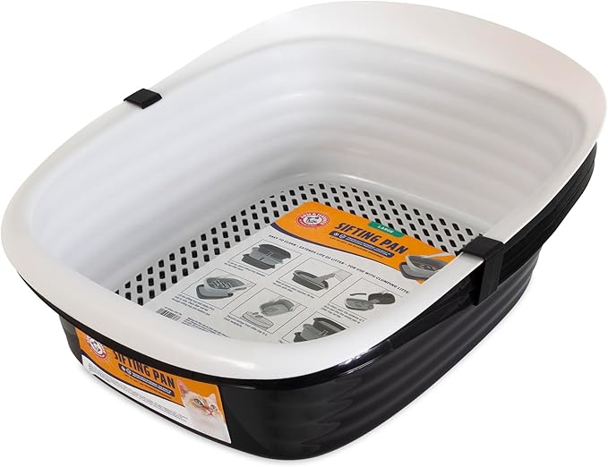 Arm & Hammer Large Sifting Litter Box Scoop Free Cat