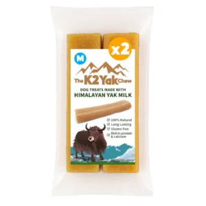 K2 Yak Chews Long Lasting Natural Dog Treats