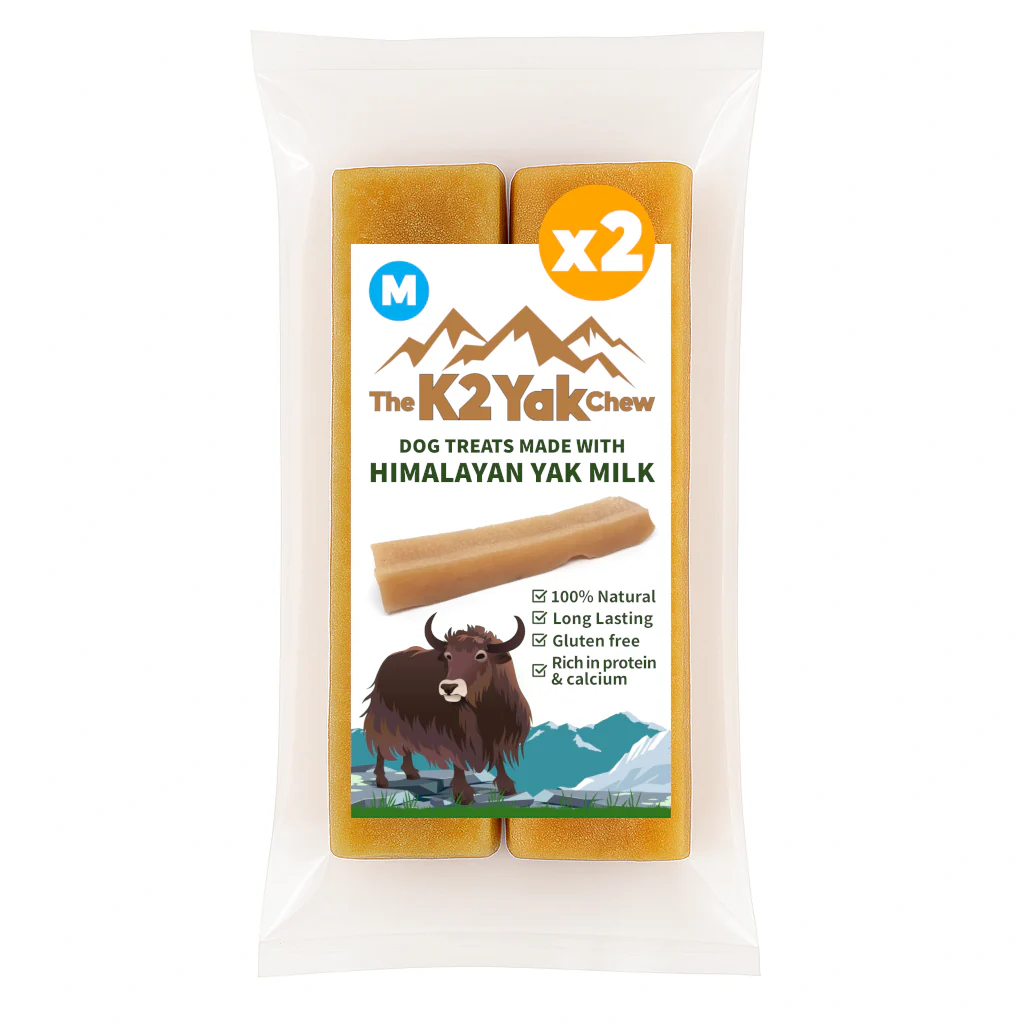 K2 Yak Chews Long Lasting Natural Dog Treats